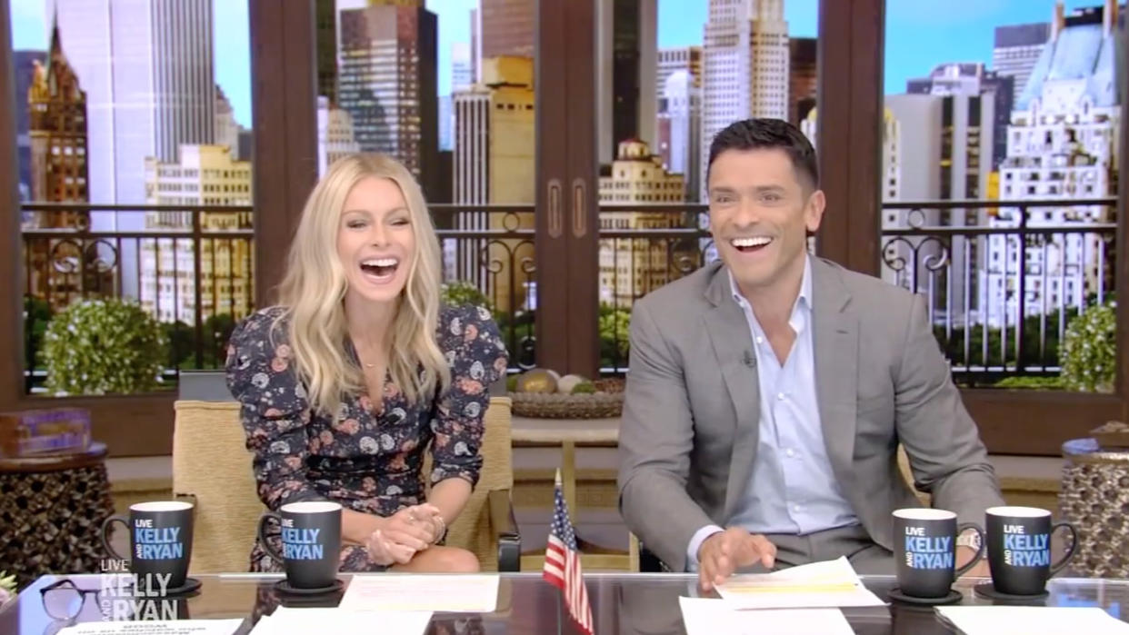  'Live with Kelly and Ryan' is co-hosted by Kelly Ripa's husband, Mark Consuelos. 