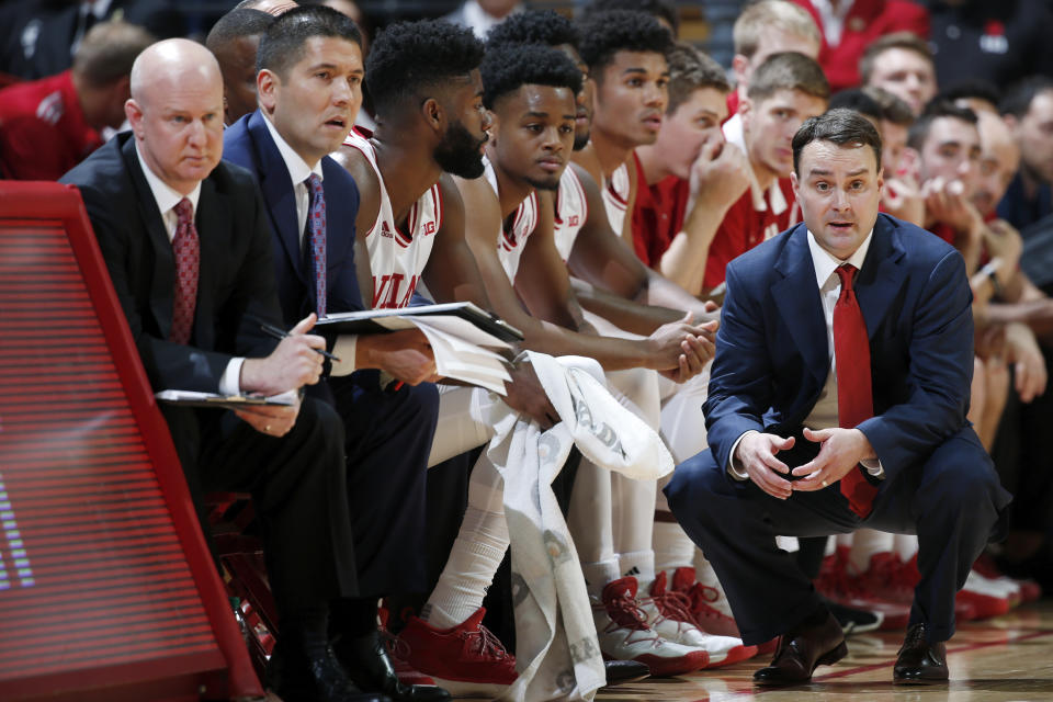 Archie Miller’s Indiana debut did not go as planned. The Hoosiers lost by 21 to Indiana State. (Getty Images)
