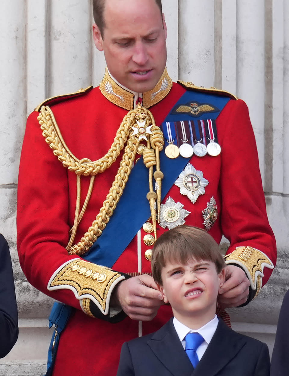 Le prince William complice avec son fils Louis