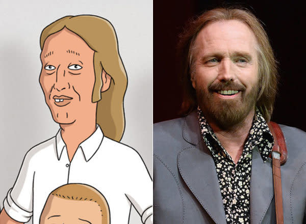 Musician Tom Petty voiced Lucky on "King of the Hill."