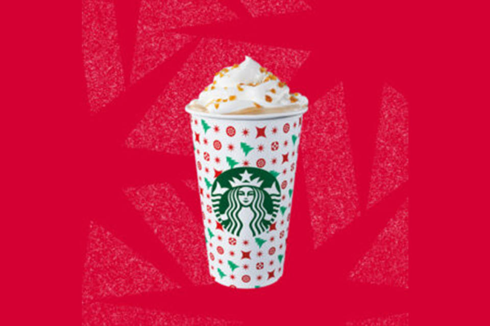 starbucks holiday christmas drinks coffee cream gingerbread