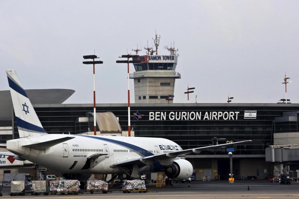 Ben Gurion Airport, where students faced interrogation and the risk of deportation (REUTERS)