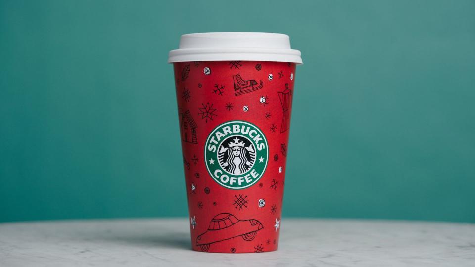 starbucks red cups