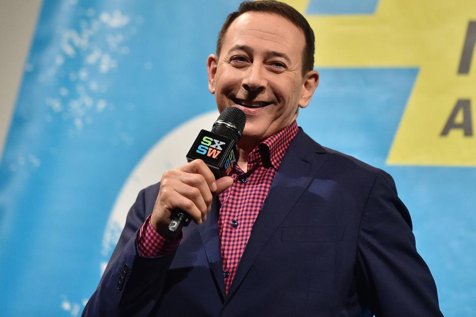 Actor Paul Reubens attends the premiere of "Pee-wee's Big Holiday" during the 2016 SXSW Music, Film + Interactive Festival at Paramount Theatre on March 17, 2016 in Austin, Texas.