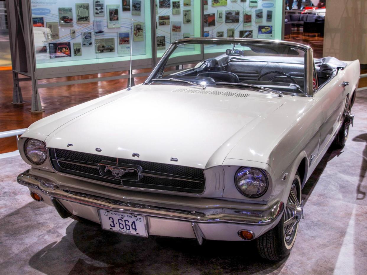 "1964½" Mustang convertible Serial#1