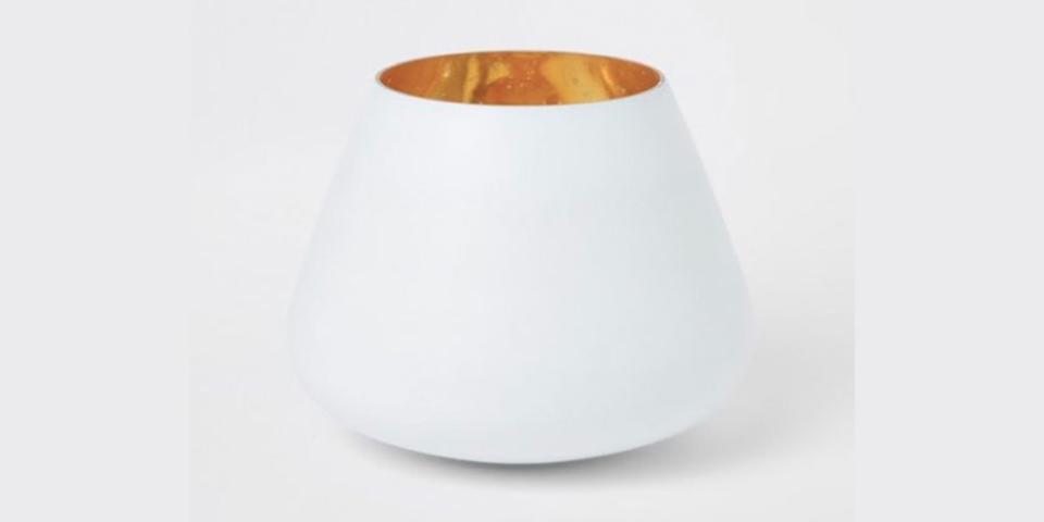 River Island Homeware - Medium White Votive, £15