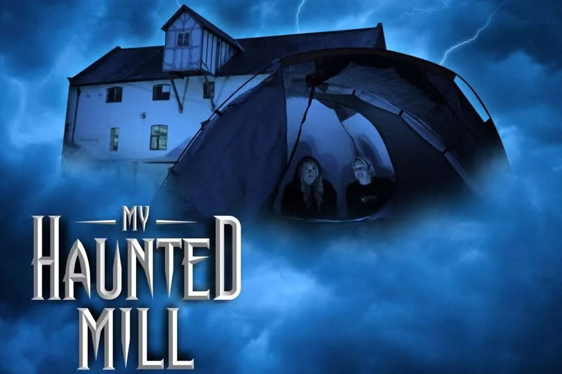 Chirk Mill, near the Wales-England border, is to host the My Haunted Mill concept in which visitors and campers are filmed 24/7