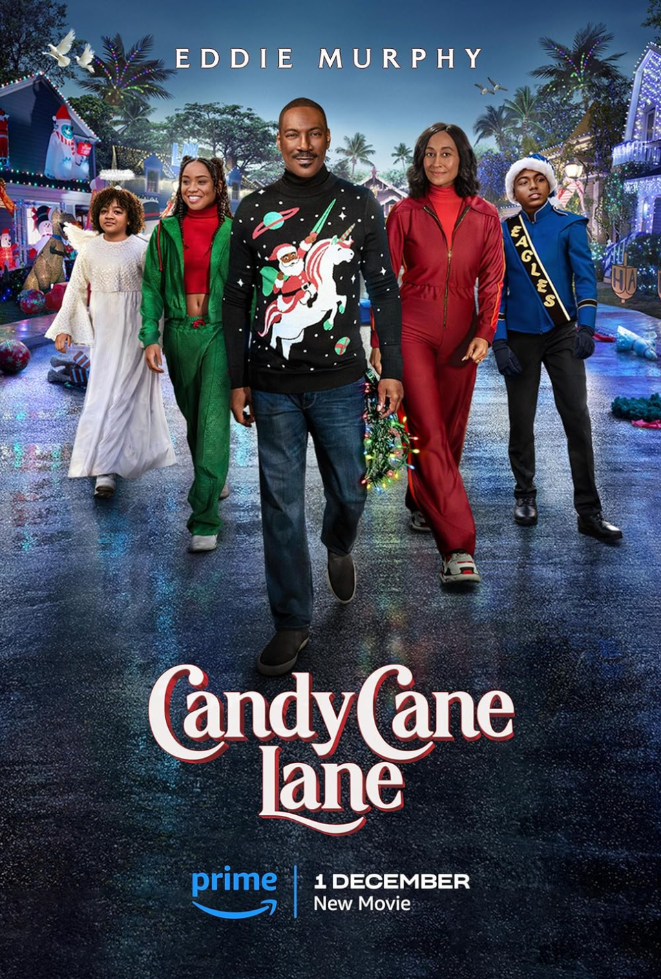 candy cane lane movie poster