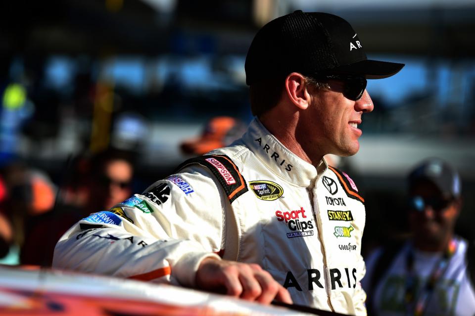 Carl Edwards announced earlier in the month he was stepping aside from the No. 19 car. (Getty)