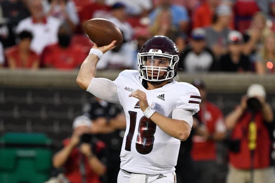 Eastern Kentucky quarterback Parker McKinney has passed for 1,310 yards and eight touchdowns and rushed for 332 yards and another four scores this season.