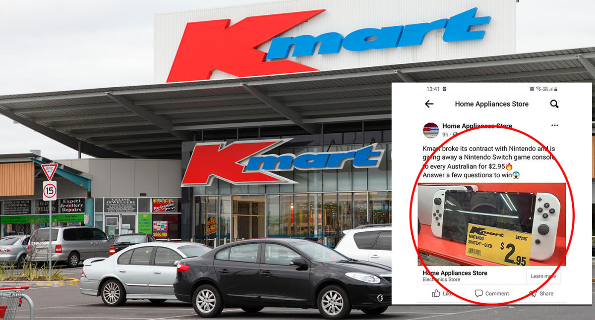 Kmart shopper issues warning over scam: 'Beware