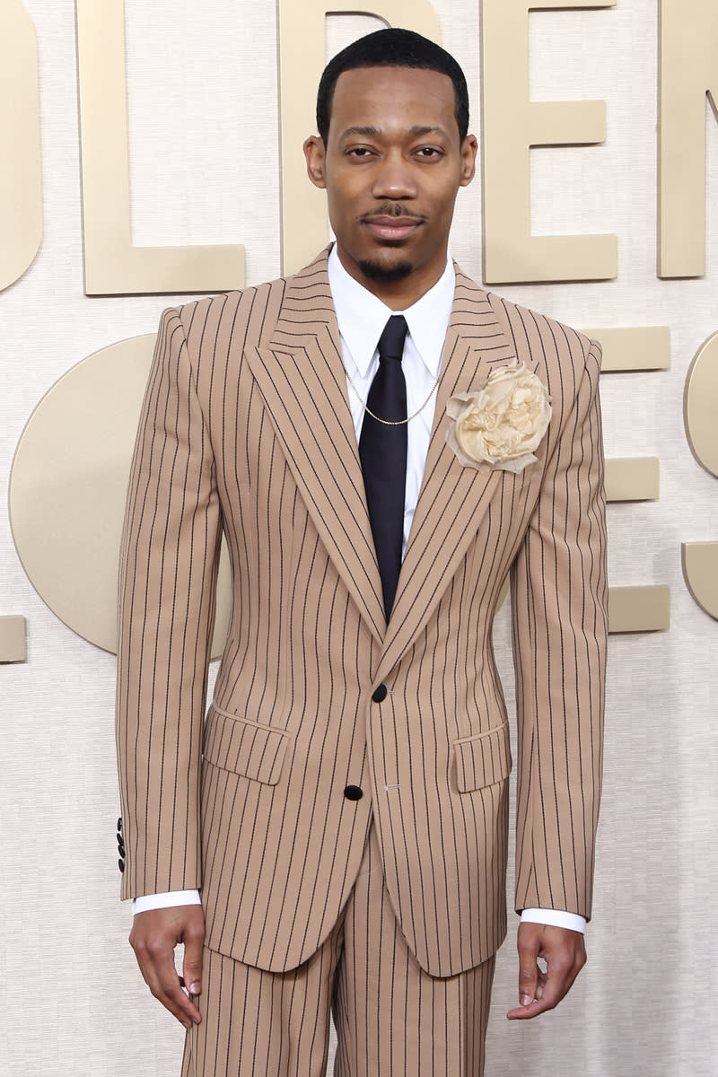 Tyler James Williams, Tyler James Williams photos, Tyler James Williams pictures, Golden Globes 2024