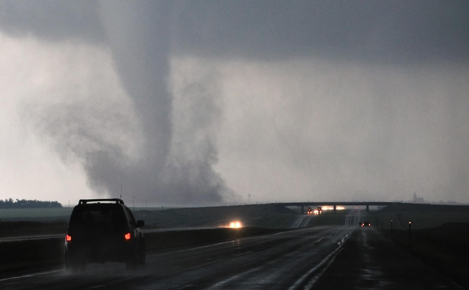 Los tornados son las tormentas más violentas de la naturaleza. Foto: Jim Reed / Getty Images