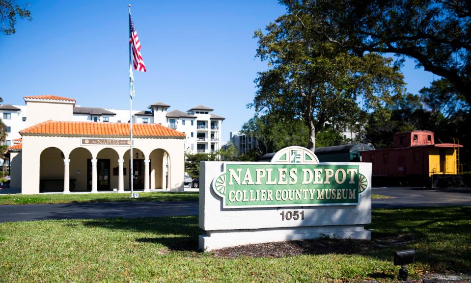 The Naples Depot, a Collier County museum, on Thursday, Feb. 10, 2022 in Naples, Fla. 