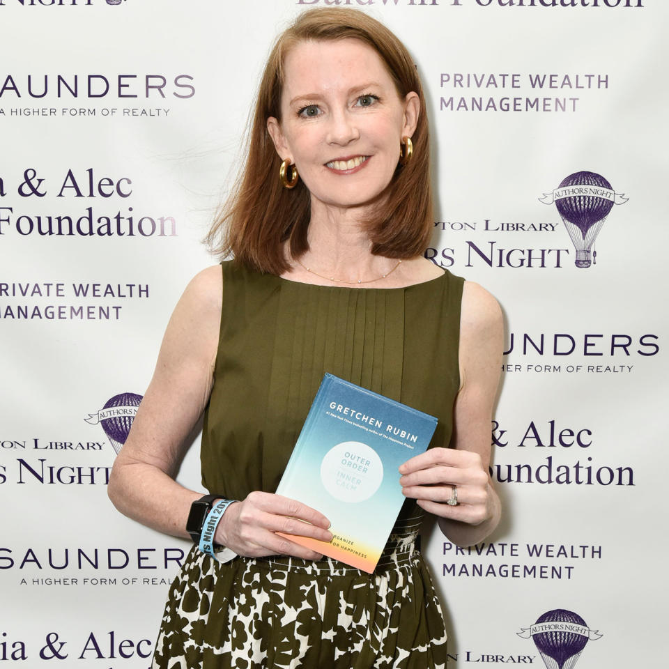 Gretchen Rubin has written a book Outer Order Inner Calm on the power of tidying!