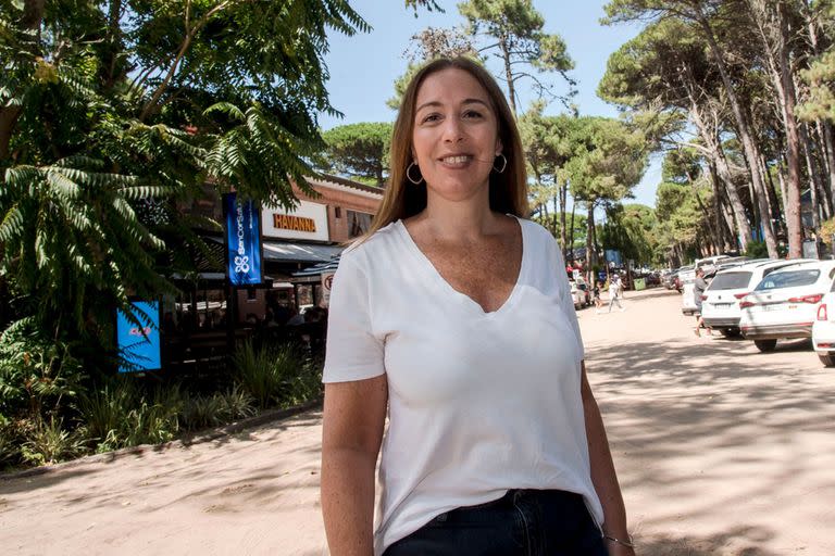 María Eugenia Vidal en Cariló