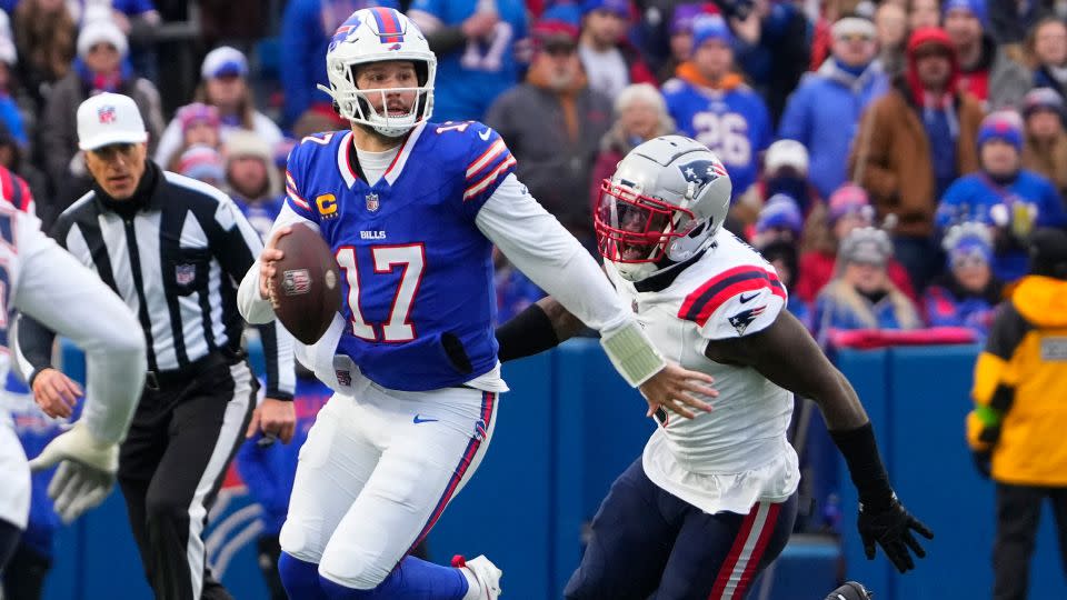 Josh Allen and the Bills are hitting their stride at the right time in the season. - Gregory Fisher/USA Today Sports/Reuters