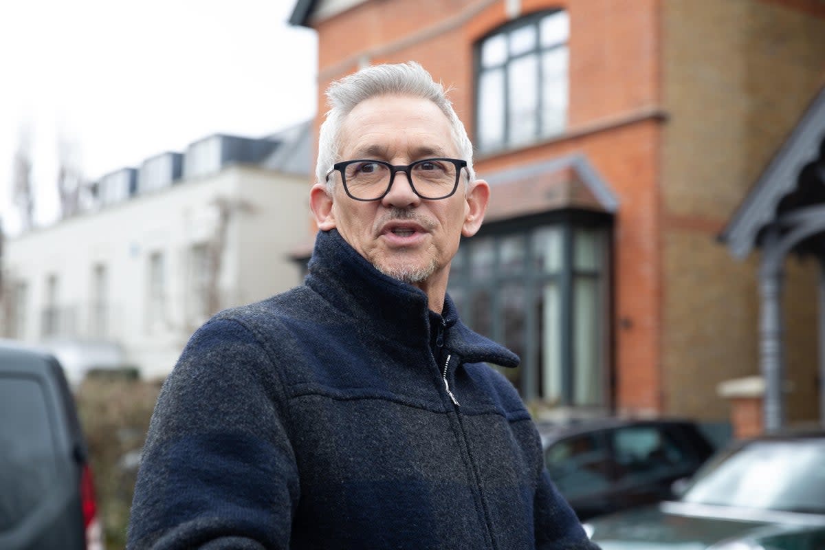 Match Of The Day host Gary Lineker (Lucy North/PA) (PA Wire)