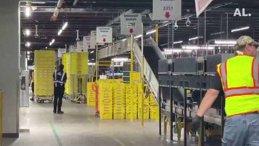 The Amazon Fulfillment Center has opened in Sioux Falls, and it is expected to reach full capacity by February 2023.