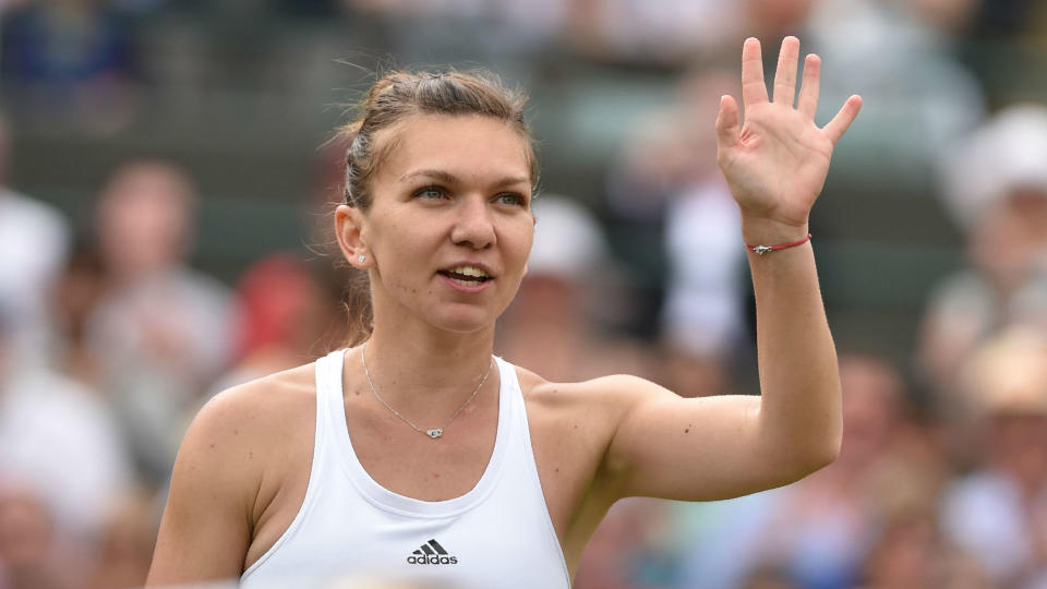 Simona Halep, who is competing in her hometown WTA Tour event in Bucharest, Romania this week, announced Friday she is out of the Olympics.
