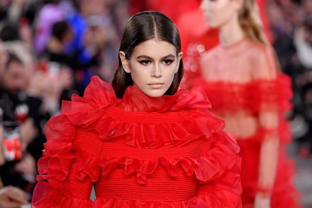 Kaia Gerber, Valentino, Pre-Fall 2018