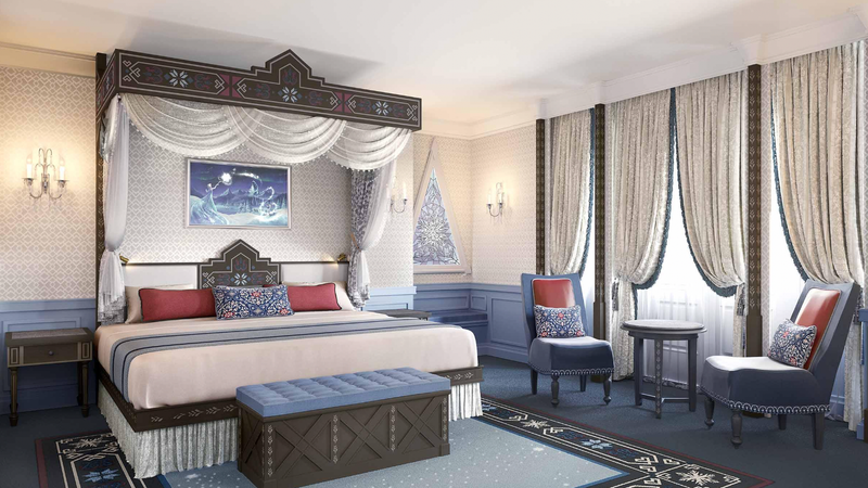 <strong>Frozen Suite at the Disneyland Hotel: Paris</strong> - Image: Disneyland Paris