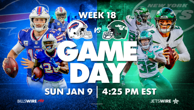 How to watch, listen, stream Jets vs. Bills in Week 18