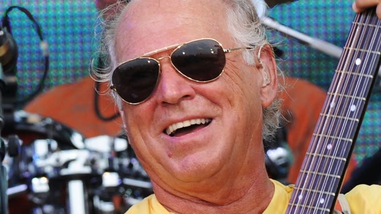 Jimmy Buffett in sunglasses