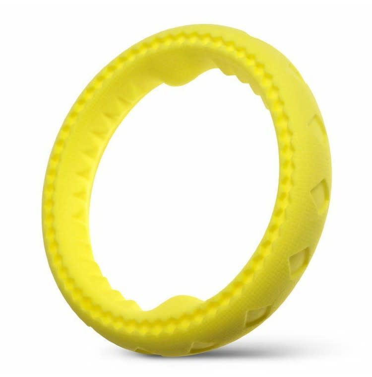 Fluffy Paws Non-Toxic Durable Rubber Ring Pet Dog Dental Chew. (Photo: Ebay)