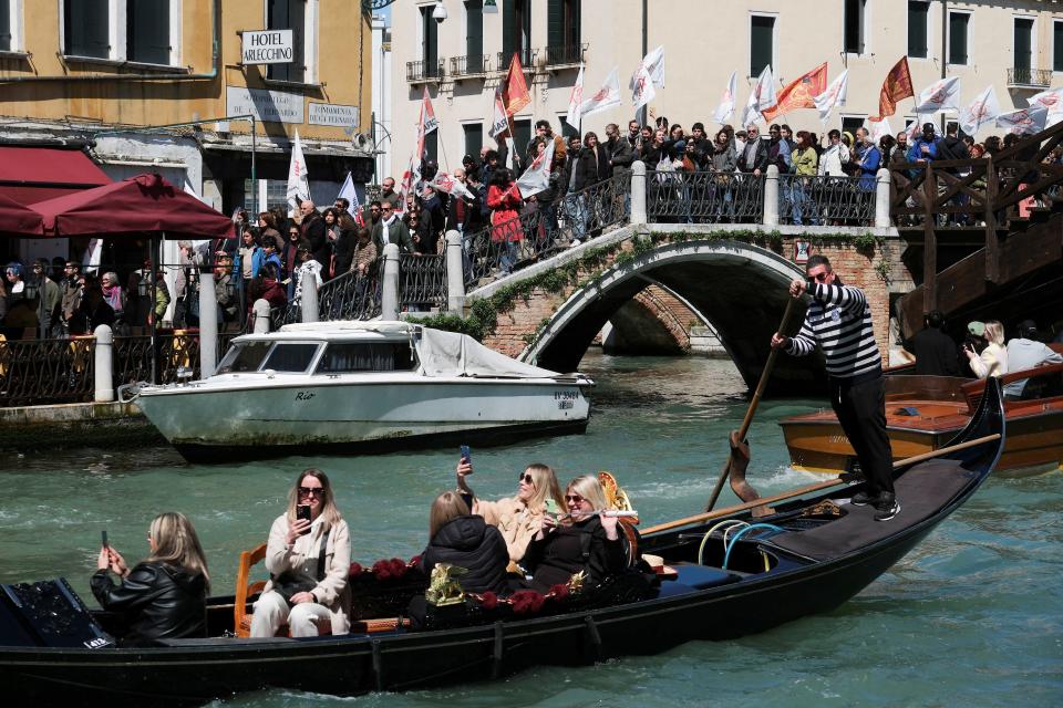 Protests in Venice