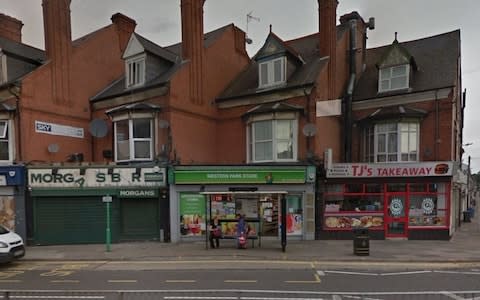 What the terraced building looked like before the blast - Credit: Google Maps