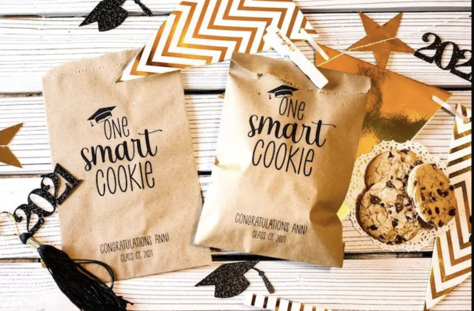 one smart cookie graduation party favor