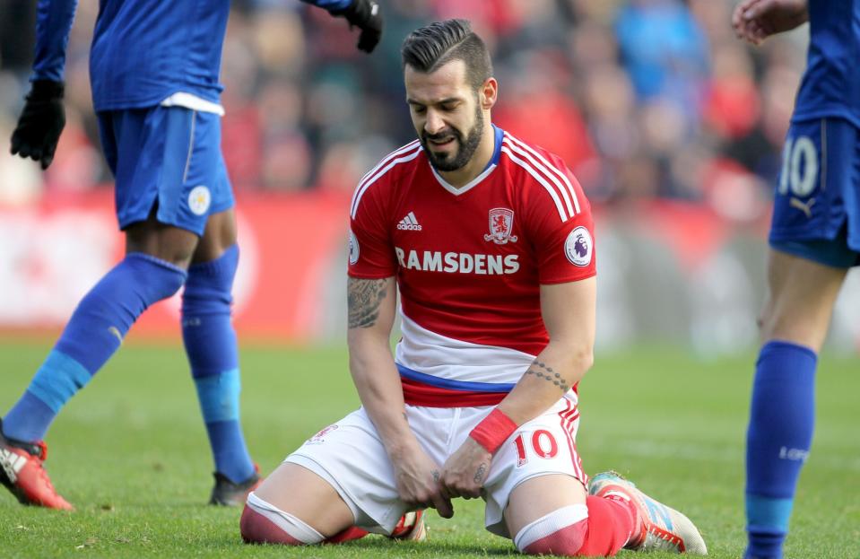 <p>Middlesbrough v Leicester City </p>