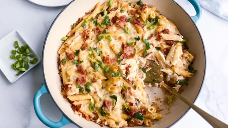 Chicken Bacon Ranch Casserole