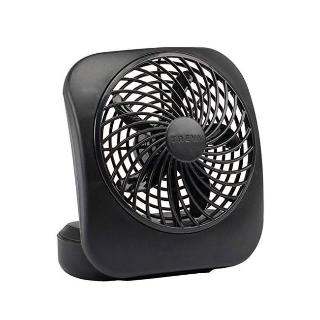 O2COOL 5-Inch Portable Desktop Air Circulation Battery Fan