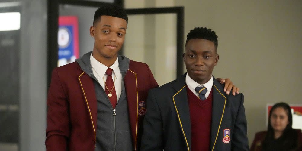 jabari banks , olly sholotan , belair, season 2