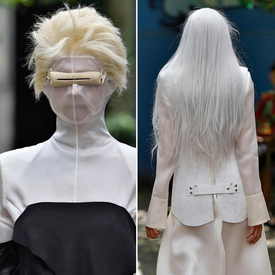 Aganovich Couture Fall 2019: Fantasy Wigs