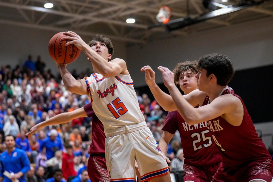 Keegan Knupp averages 9.6 points and 4.8 rebounds for Olentangy Orange.