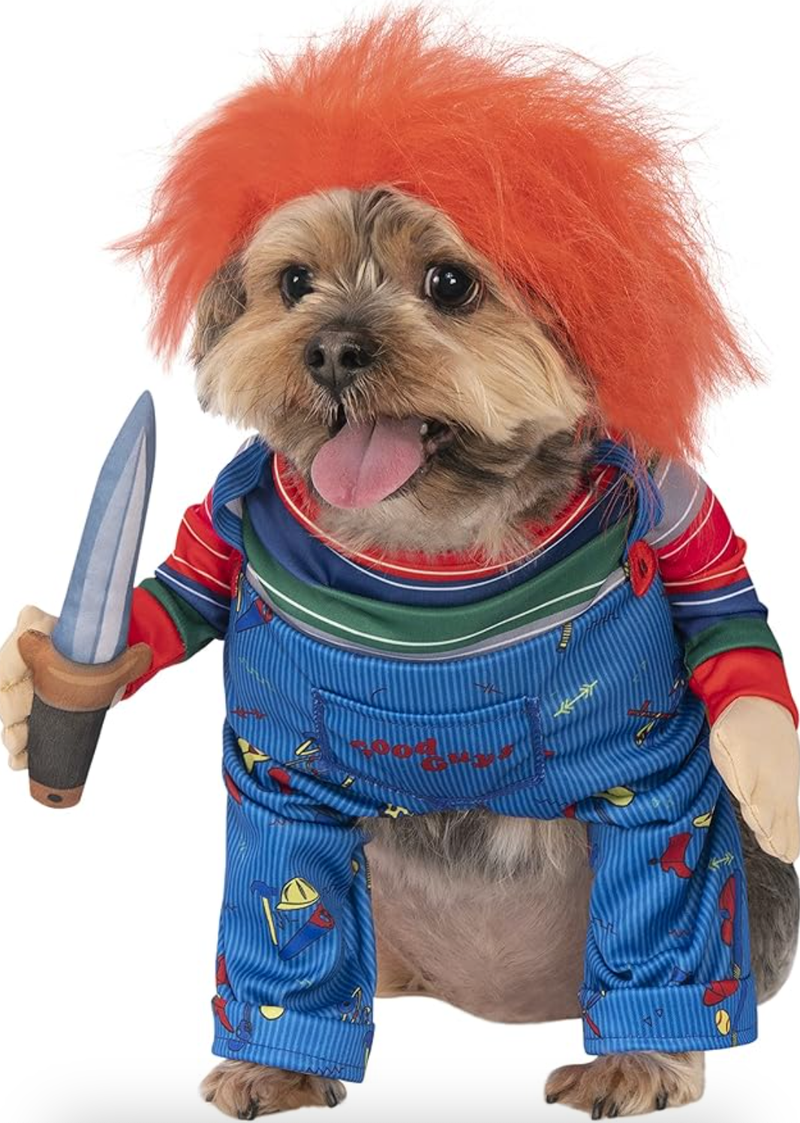 Chucky pet costume