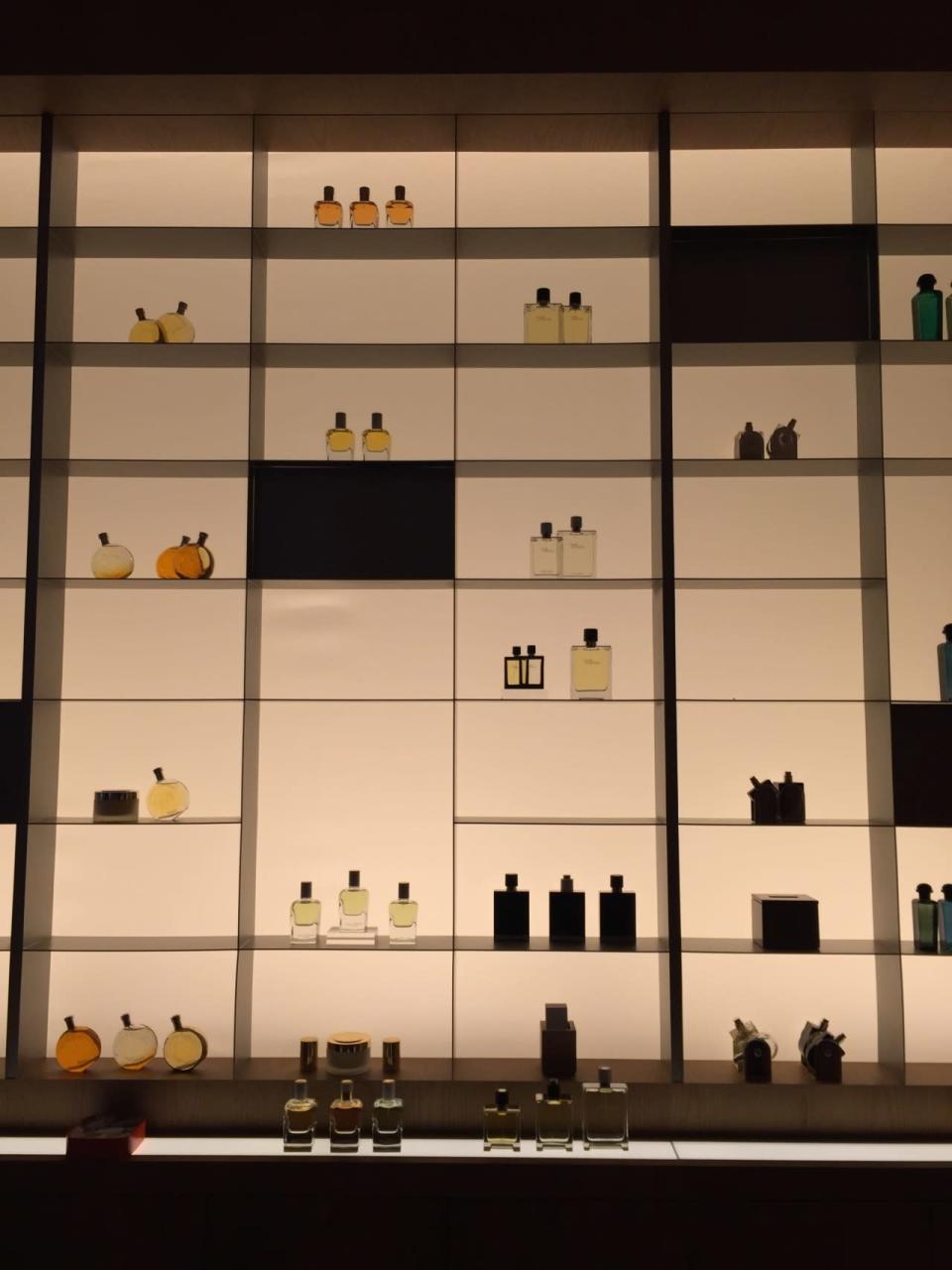 Perfume displays