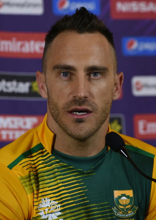 South Africa captain Faf du Plessis is desperate for his side to rid themselves of the chokers tag at the World Twenty20 in India