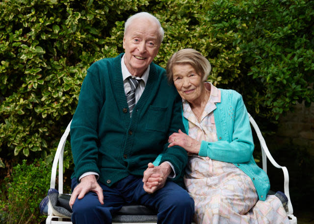 Michael Caine y Glenda Jackson, protagonistas de The Great Escaper (Imagen: Yahoo Movies UK)