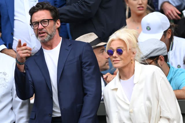 <p>Karwai Tang/WireImage</p> Hugh Jackman and Deborra-Lee Furness