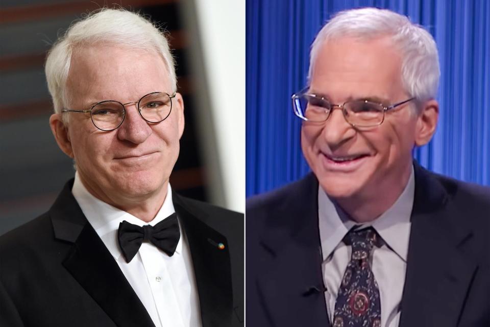 Steve Martin; Jeopardy Professors Tournament winner Sam Buttrey