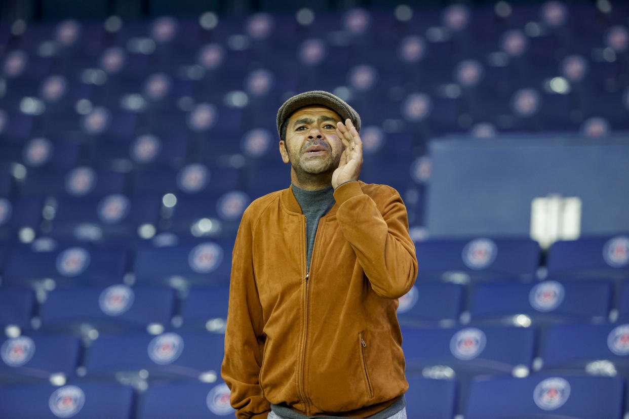 Jamel Debbouze, ici au mois de juin 2023, au Parc des princes.