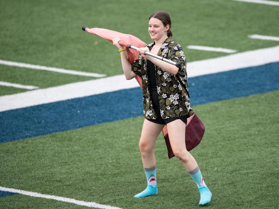 Scenes from West High School band camp on Tuesday, July 26, 2022. 