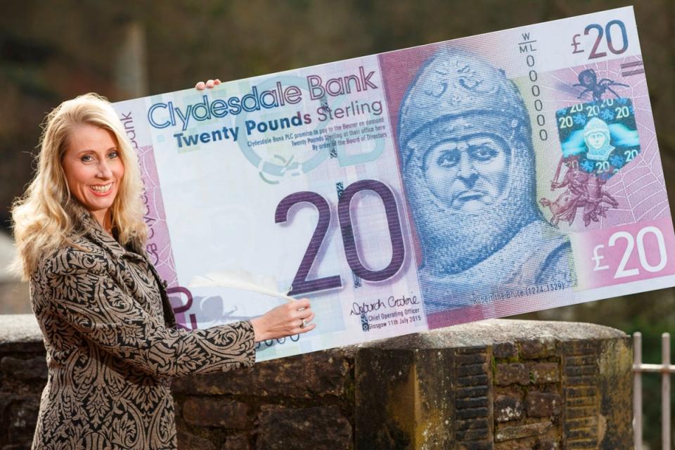 Debbie Crosbie, in her former role at Clydesdale Bank (Clydesdale Bank/PA)