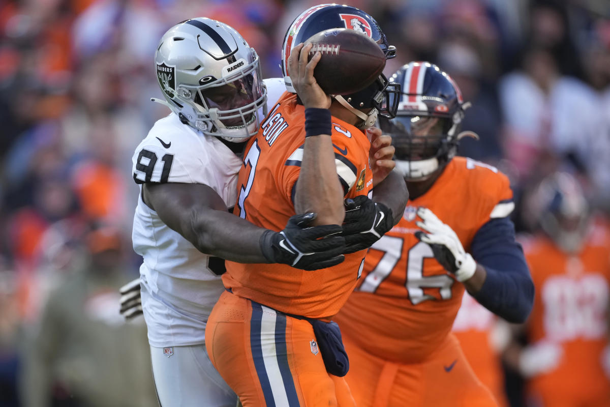 Raiders defensive line hopes to build on recent progress