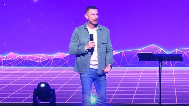 <div class="inline-image__caption"><p>Venue Church’s lead pastor, Tavner Smith</p></div> <div class="inline-image__credit">Venue Church</div>