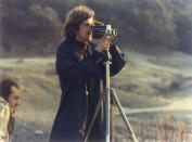 1976, Moretti durante le riprese di "Io sono un autarchico" (Photo by Mondadori via Getty Images).